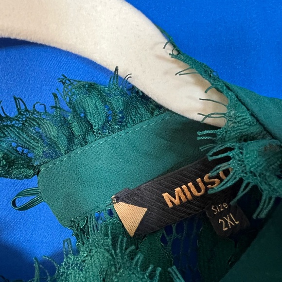 Women’s Plus Size Maxi Wedding Guest Dress 2X - Picture 4 of 10